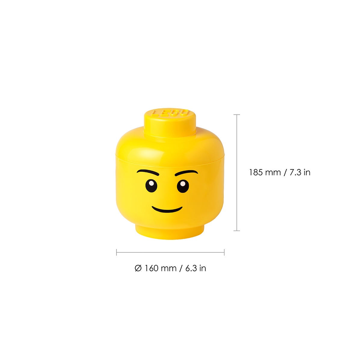 LEGO - STORAGE HEADS SMALL BOY (3) ML